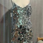 KLESIS sequin homecoming sparkly prom dress ✨ Silver Size M Photo 6