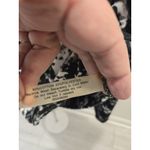 Onque Casuals L Y2K Black White Snakeskin Full Zip Velour Animal Cardigan Size L Photo 6