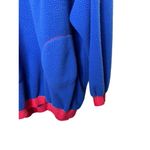 BDG Urban Outfitters Blue & Pink Fleece 1/2 Snap Long Sleeve Pullover Women's XL Photo 4