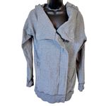 Lululemon Wrap Up Gray Heathered Speckled Hooded Jacket Size 4 Photo 2