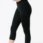 Zyia  Active Black Cropped Leggings Photo 0