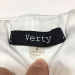 Verty  • White Sequin Floral Skirt Large Photo 6