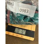 Billabong  Floral Maxi Dress Green White Spaghetti Straps Wrap Large Sundress Photo 10