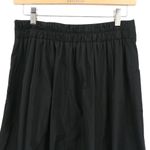 Sun Kim Midtown Taffeta Bubble Tulip Black Midi Skirt Lagenlook Pockets XS Photo 6