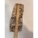 Top secret snake print tube top size large Tan Photo 7