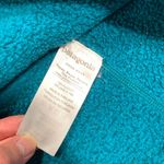 Patagonia teal Blue 1/4 zip sweater Photo 3