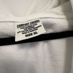 Comfort Colors Urban Outfitters White Zip-Up Hoodie Photo 1