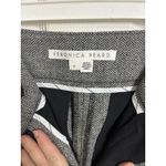 Veronica Beard  Frazier Cuffed Joggers Wool Silk Blend Size 6 Herringbone Photo 3