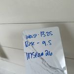 Mother Women’s White 26 Little Miss Lacey Looker Ankle Fray Jeans Photo 5