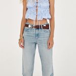 ZARA Tied Poplin Top Photo 0