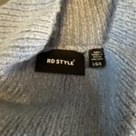 RD Style  Blue Mockneck Sweater Size Large NWT Photo 5