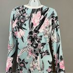 Nike Hyper Dress Femme Long Sleeve Floral Printed Size Medium Topaz Mist Sporty Photo 6