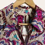 Soft Surroundings Palermo Soho Metallic Pink Boho Maxi Dress in Festoon Fuchsia Photo 2