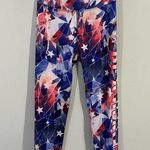 Her Universe Marvel By Captain America Cropped Athletic Leggings Size S Photo 0