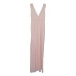 Vintage 70s Texsheen Pink Cottagecore Olga Nightgown Slip Dress Photo 3