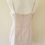 Altar'd State striped pinafore mini dress size la Photo 4