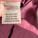 Elie Tahari Silk Floral Roll Neck Sleeveless A-Line Dress Pink Orange Black Photo 10