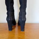 Stuart Weitzman  • Highland Boot over the knee thigh high black suede heeled Photo 11