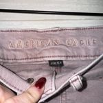 American Eagle Stretch Women's Size 00 Mauve Pink Mid Rise Flare Leg Skater Jean Photo 2