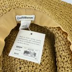 Croft & Barrow  Floppy Sun Beach Wide Brim Natural Tan Straw Womens One Size NOS Photo 6