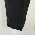 Vince Side Strap Jogger pants cuffed trousers pleated pull on womens M Black Photo 2