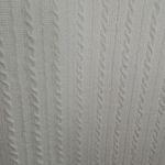 SheIn  Cable Knit White Bodycon Dress Size Large NWT Photo 5