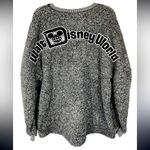 Disney Fuzzy Sherpa gray  spirit jersey small winter  embroidered holiday Photo 0