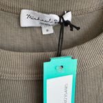 Michael Stars NWT Olive Green Ultra Rib Katie Bodycon Dress Womens S Date Night Photo 2