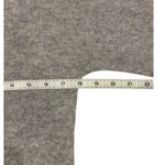 AMICI Pure Gray Grey V Neck 100% Cashmere Fringe 3/4 Dolman Sleeve Sweater SMALL Photo 4
