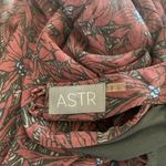 ASTR -  Floral Chiffon Back Cutout Shift Mini Dress Small Photo 9