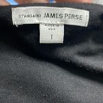 James Perse  Striped Knit Jersey Tank Dress Photo 6