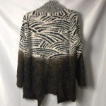 NWT OLIVER WO SZ MED ANIMAL PRINT SWEATER. SOFT AND COMFY OPEN FRONT Photo 9