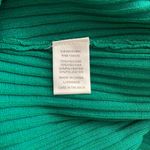 Love Tree  bodycon green ribbed long sleeve collared 1/4 button sweater dress. L. Photo 7