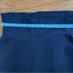 Nike Dri Fit Workout Capri Wide Leg Pants Womens Medium Black Elastic Wide Waist Photo 4