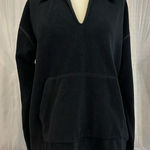 Vintage Ralph Lauren Polo Sport Black Fleece Pullover Made in USA Women’s M Size M Photo 0