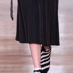 Valentino Garavani Valentino feather-embellished leather high-top sneakers size IT 35.5 US 5.5 Photo 3