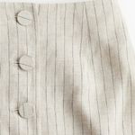 H&M NWT BUTTON-FRONT LINEN SKIRT Photo 1