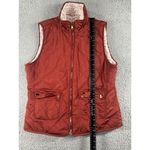 Love Tree  Vest Women‎ Reversible Quilted Fleece Sherpa Full Zip Photo 3