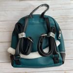 New Jessica Moore Designer Mini Teal Backpack with Dust Cover Blue Photo 3