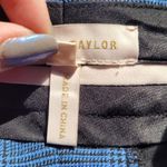 Rebecca Taylor Blue Glen Plaid Ankle Pants Photo 7