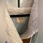 Free People Fur Denim jacket Photo 9