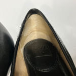 Frye  black leather Regina pumps women's size 8 classy professional timeless Photo 7