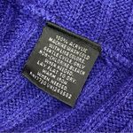 Mossimo Ribbed Knit Shawl Collar Cocoon Cardigan Sweater Purple XS Blue Photo 9