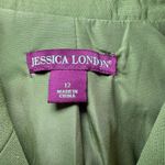 Jessica London  Women's Green Double Breasted Blazer Jacket‎ Size 12 Photo 1
