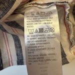 Laurie Felt Linen Blend Open Front Cardigan Flutter Sleeve Women’s Size M/L Blue Photo 9