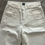 Anthropologie ’s Edwin Anderson High-Rise Ankle Jeans in Ivory, Size 27 NEW w/Tag Photo 3
