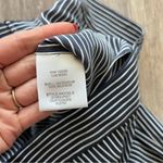 Equipment NWT  100% silk Soren pants blue and white vertical pinstripe Photo 7