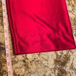 Vintage Womens Robe And Pants Size M Medium Pink Silky Satin Velour Romantic Black Photo 5