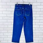 Universal Standard  Etta High Rise Straight Leg Jeans in Aged Indigo Wash Size 10 Photo 6
