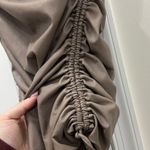 LAPOINTE Brown Faux Leather Mini Skirt Size 0 US $790 Photo 5